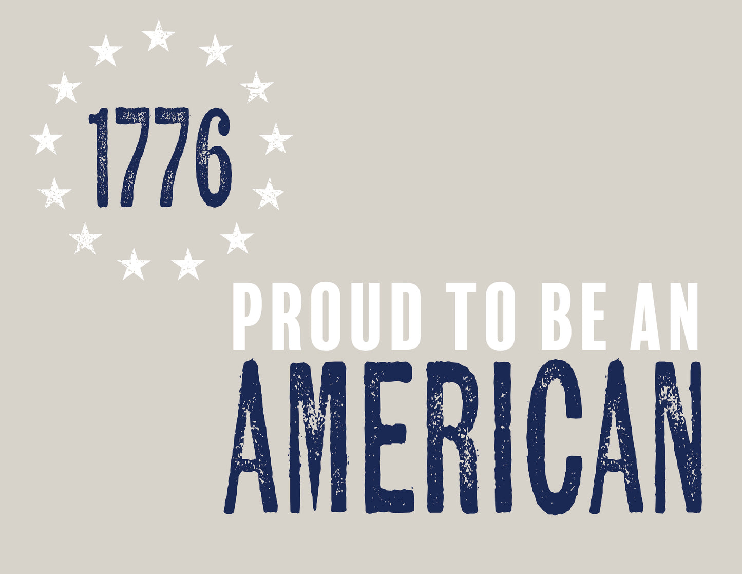 1776 Proud to Be an American Shirt