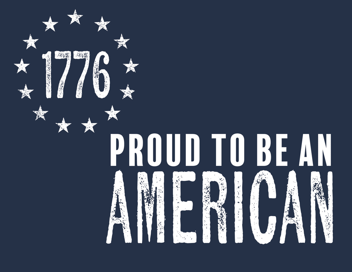1776 Proud to Be an American Shirt