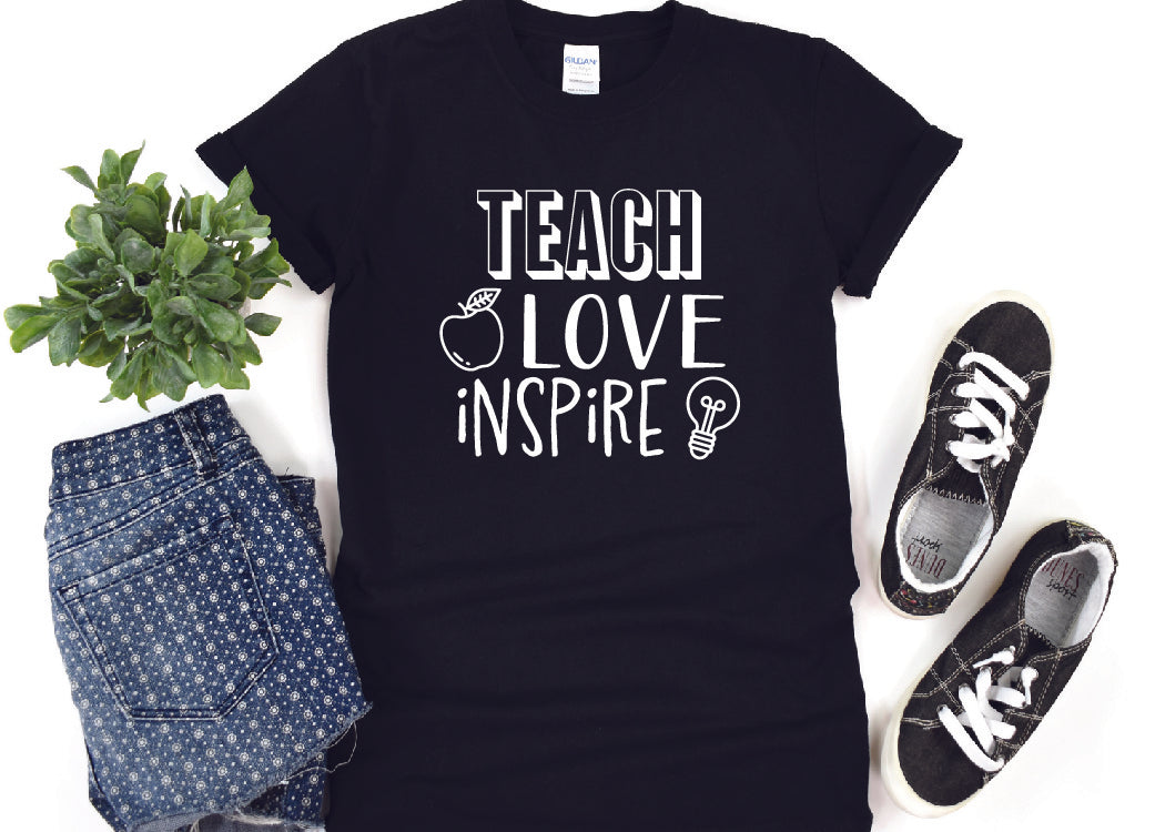 Teach, Love, Inspire Icon T-Shirt