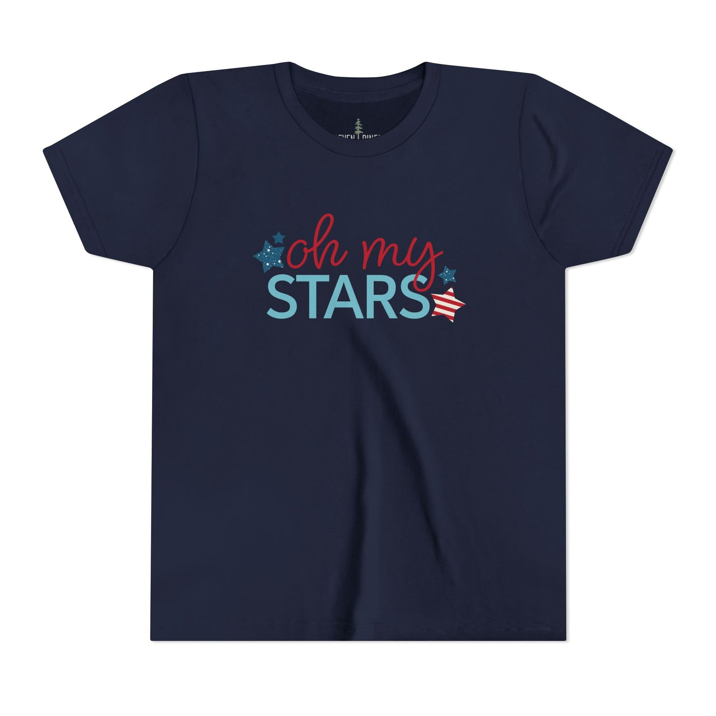 "Oh My Stars" Patriotic Kids Tee