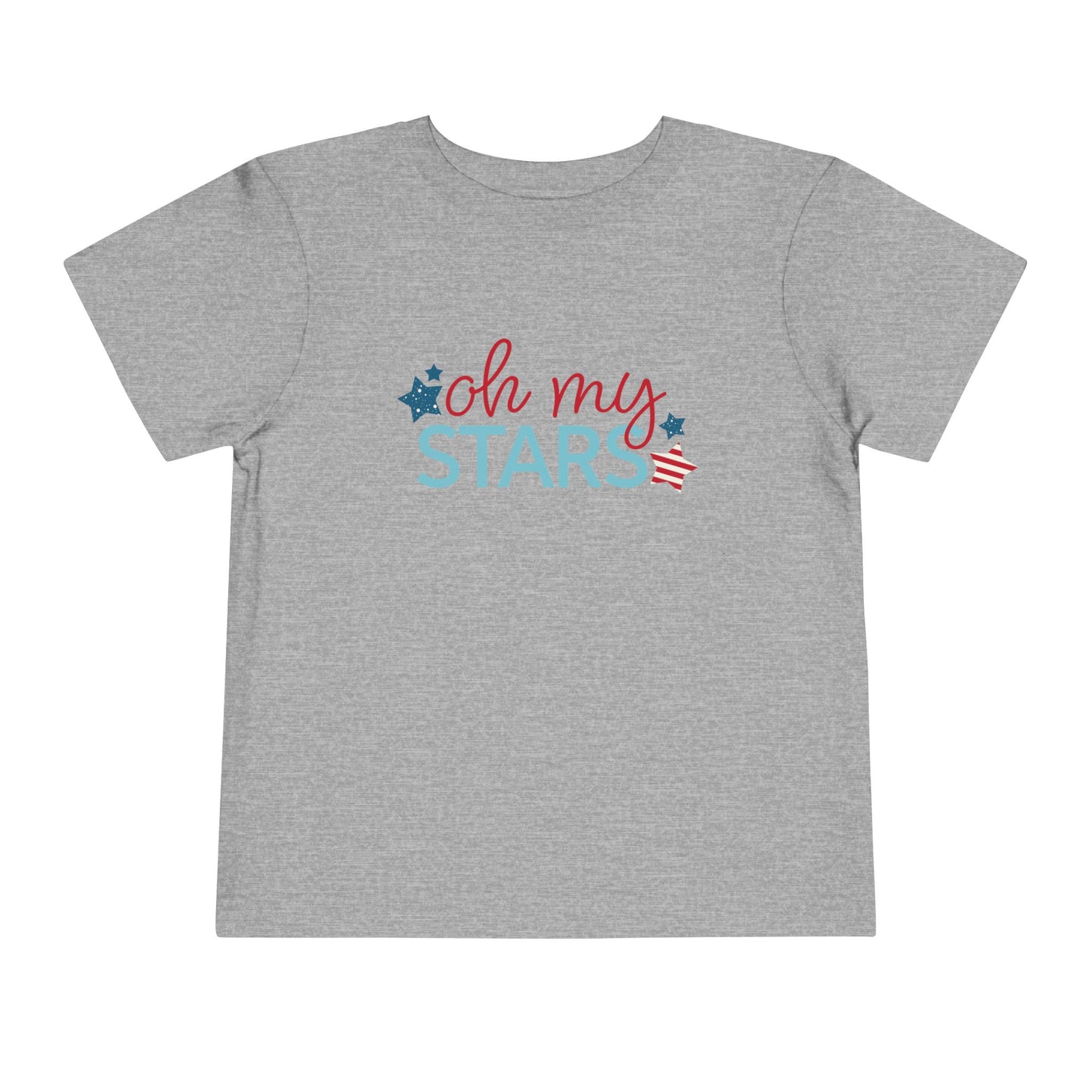 "Oh My Stars" Patriotic Toddler Tee