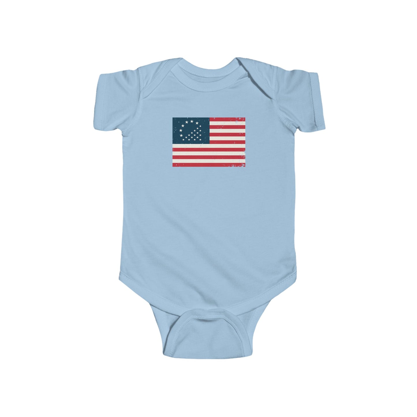 America 250 Heritage Flag Baby Onesie - Family Matching