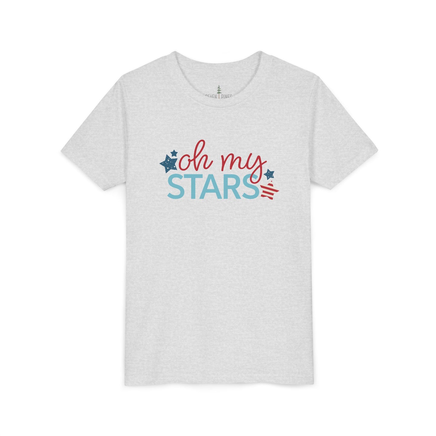 "Oh My Stars" Patriotic Kids Tee