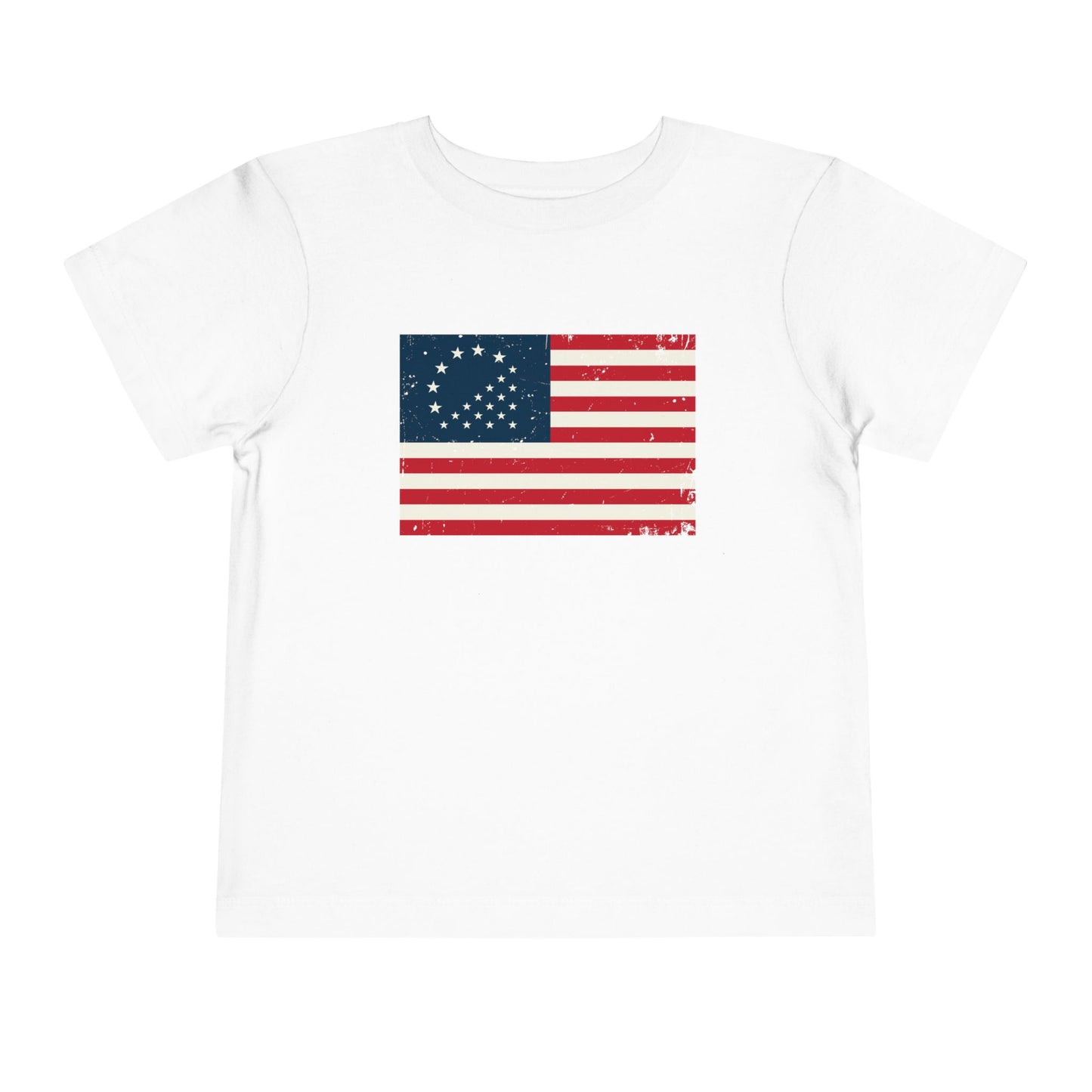 America 250 Heritage Flag Toddler Tee - Family Matching