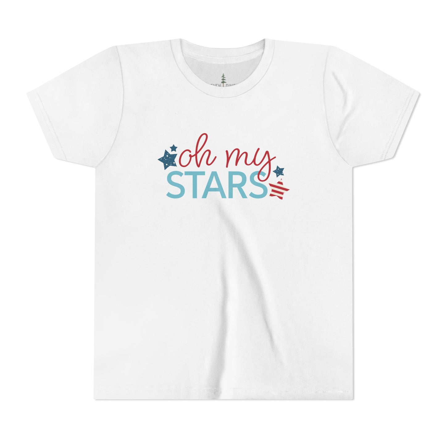 "Oh My Stars" Patriotic Kids Tee