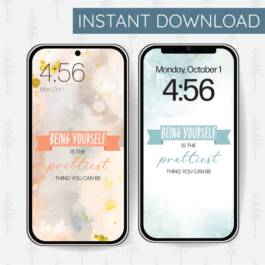 Being Yourself Phone Wallpaper