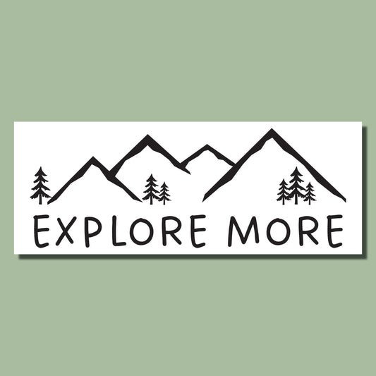 Explore More Sticker