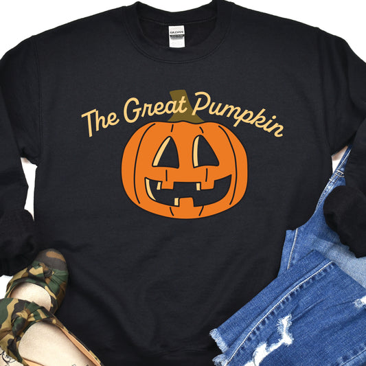 "The Great Pumpkin" Adult Sweatshirt