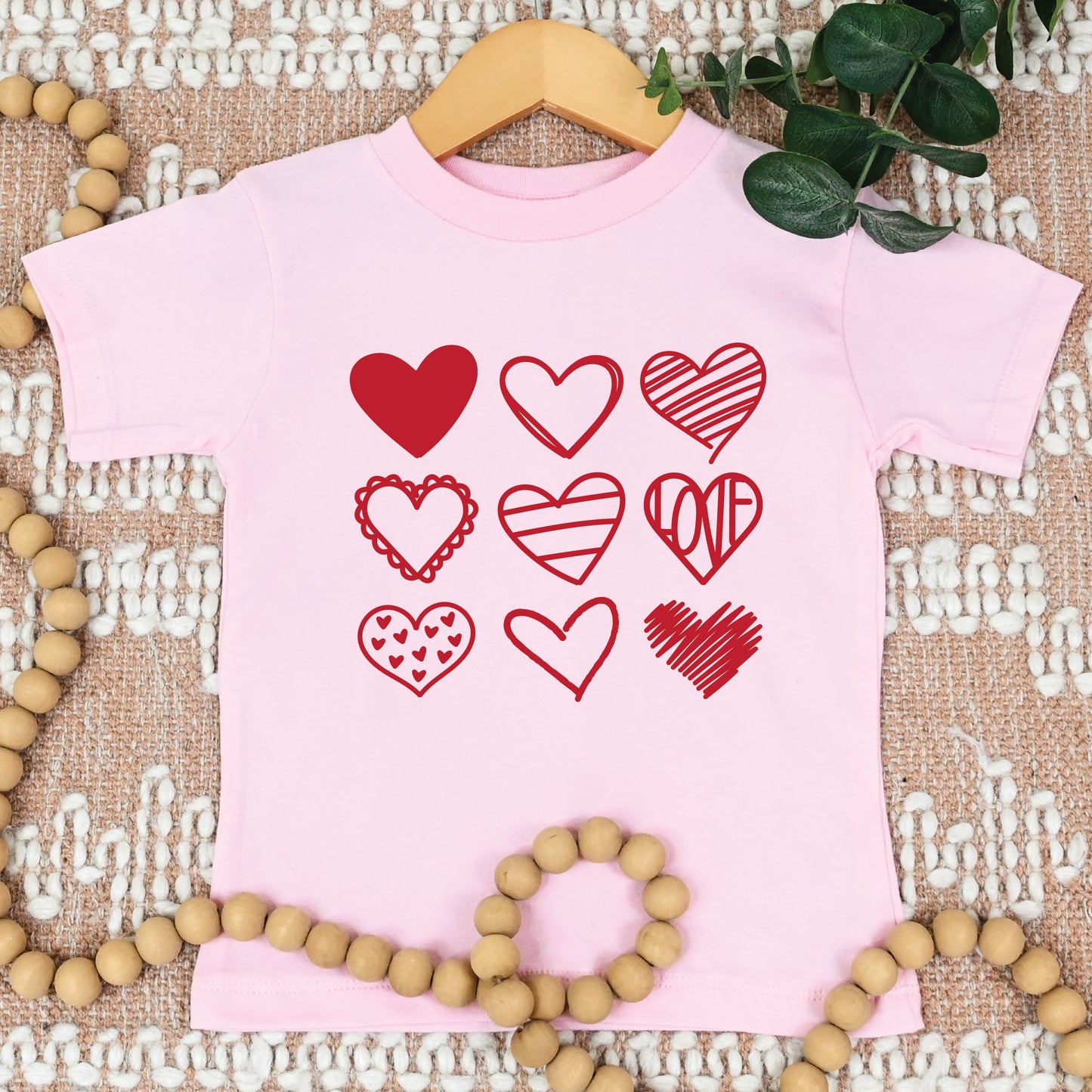 Heart Grid Youth Shirt