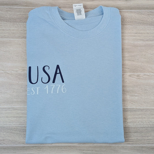 USA Shirt Adult Pocket Design